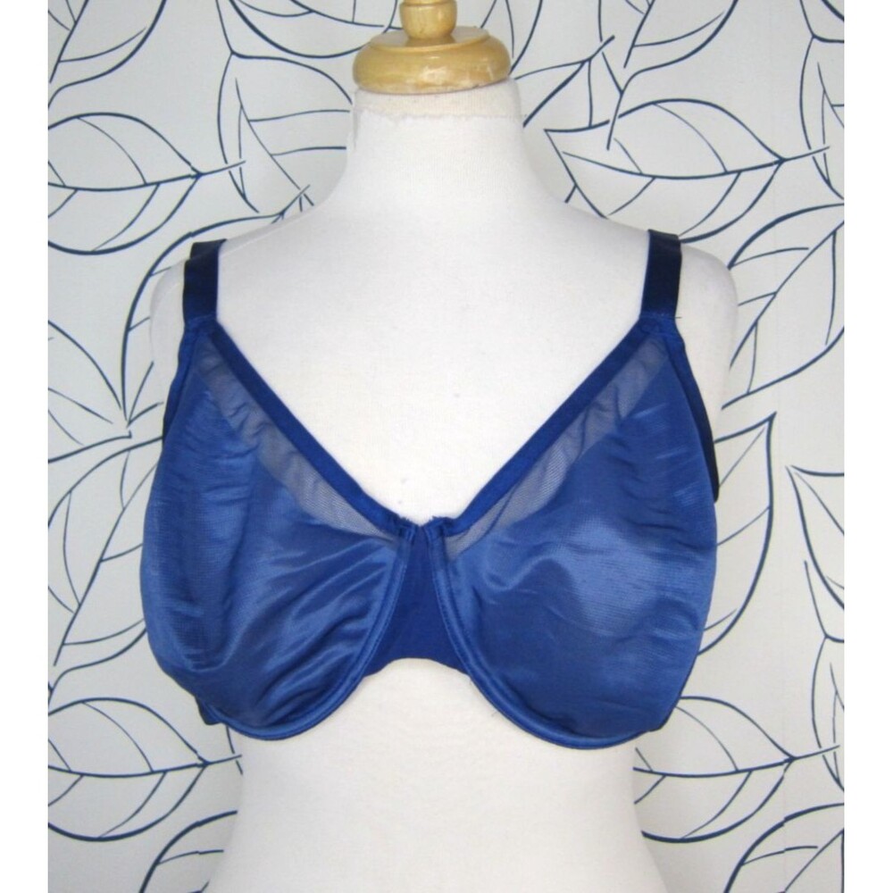 Soma Bra 40G Unbelievable Lift Perfect Coverage Unlined Underwire Bra Deep Blue